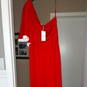 KOH KOH Womens One Off Shoulder Asymmetric Long Pant Jumpsuit Romper